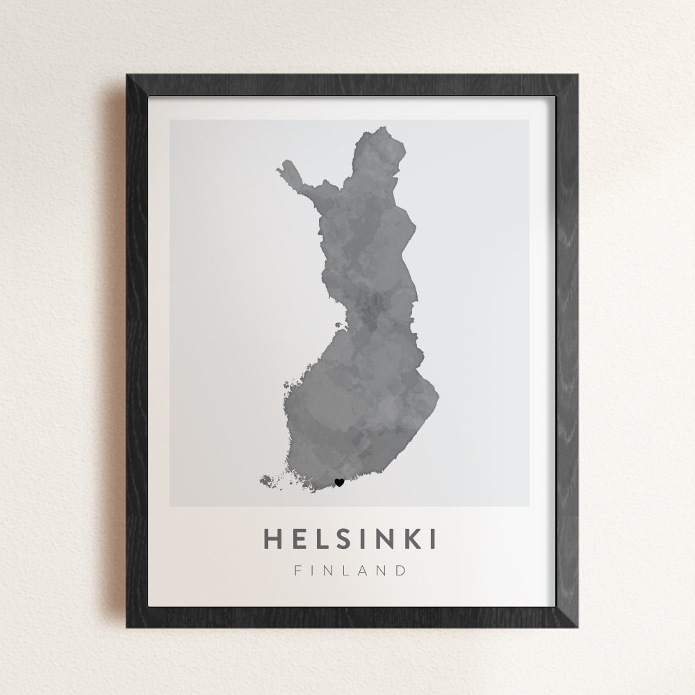 helsinki finland art print