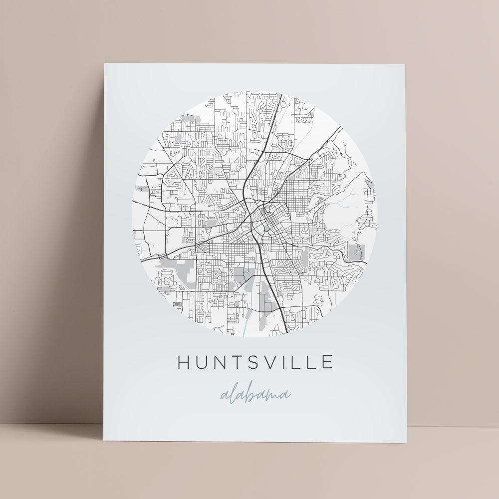 huntsville map
