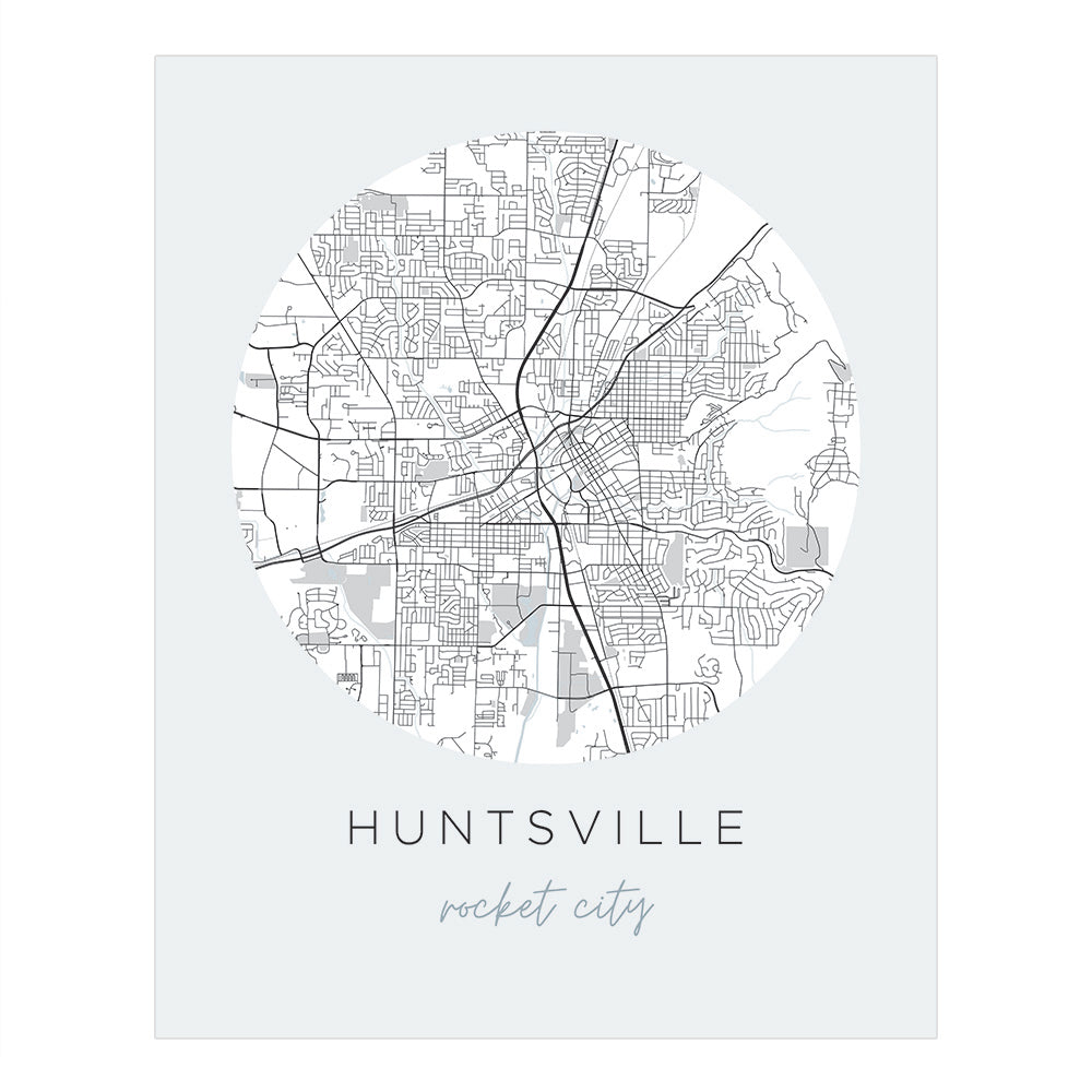 huntsville map