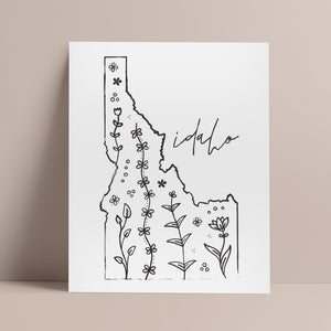 idaho wall art
