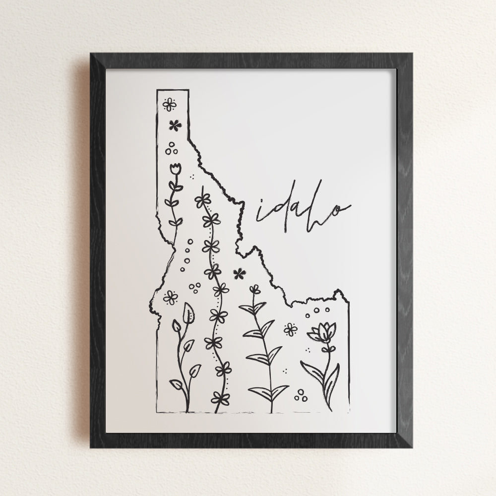 idaho wall art