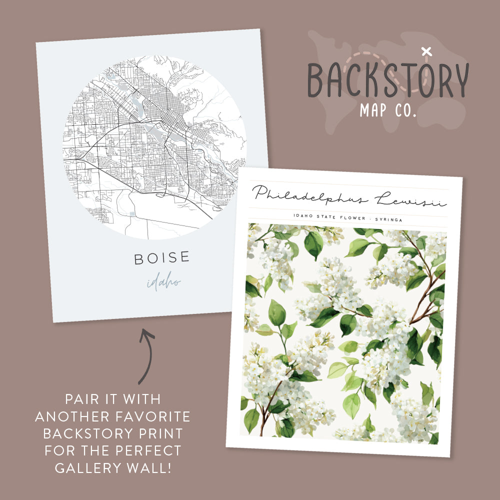 idaho wall art