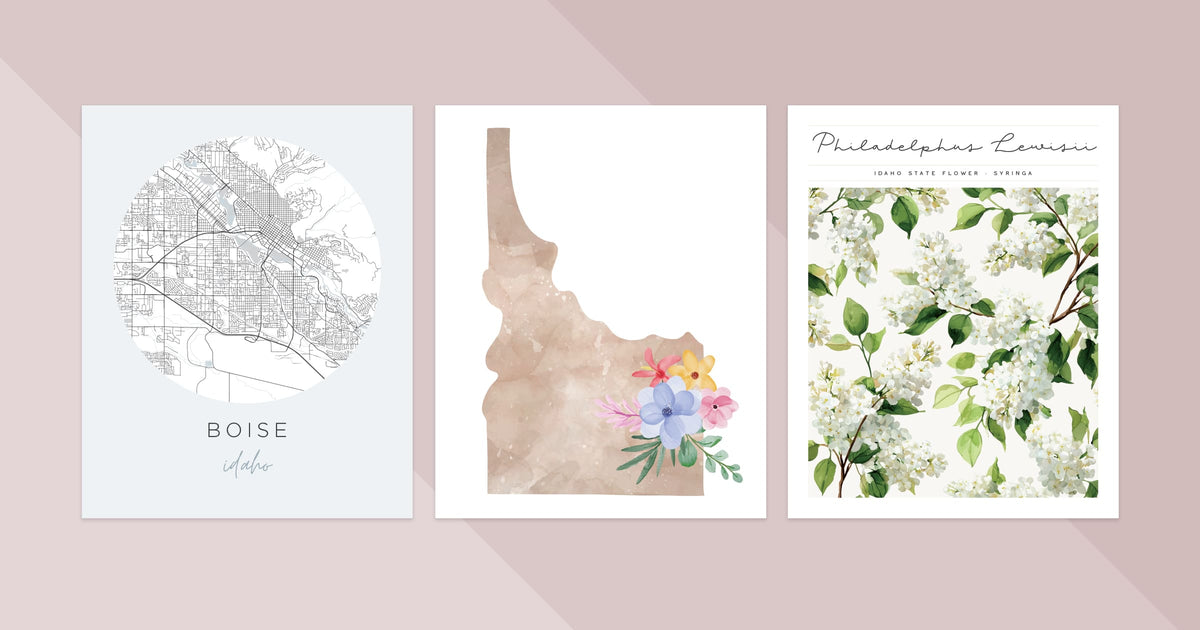idaho wall art