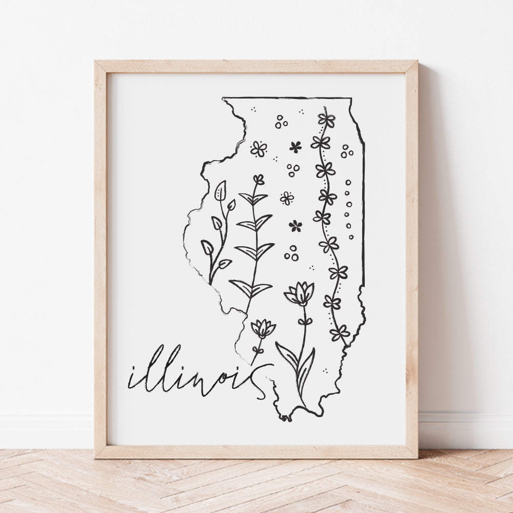 illinois wall art