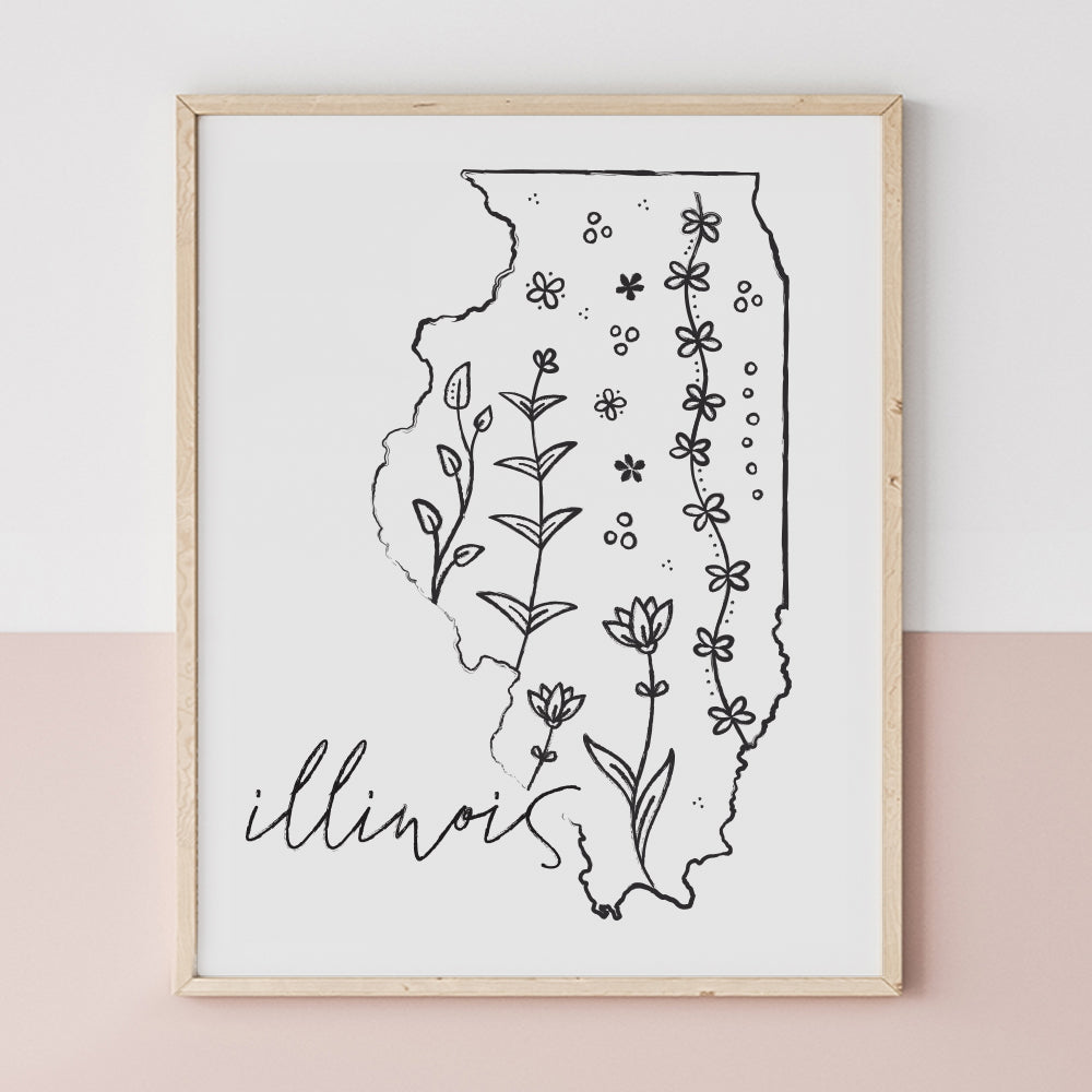 illinois wall art