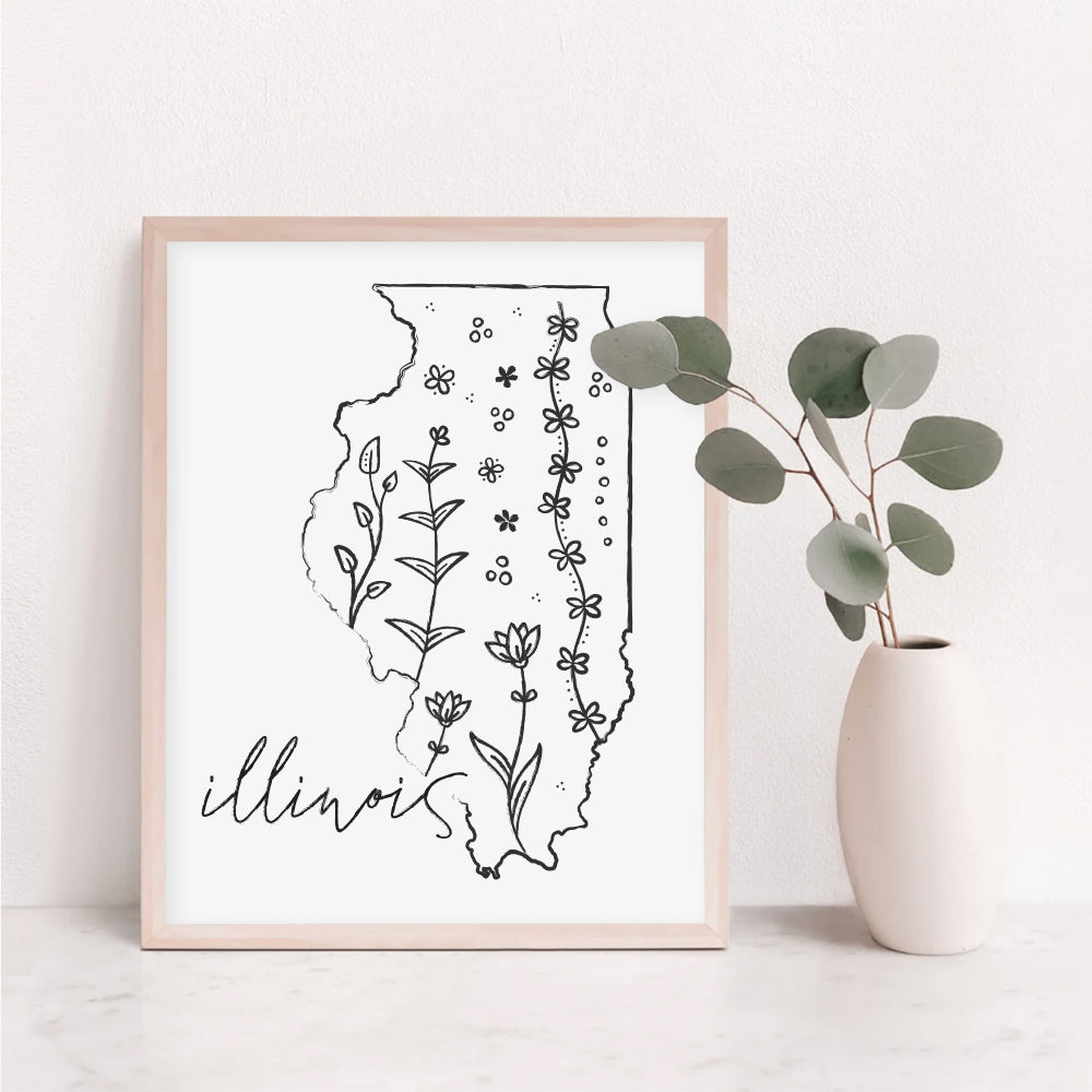 illinois wall art