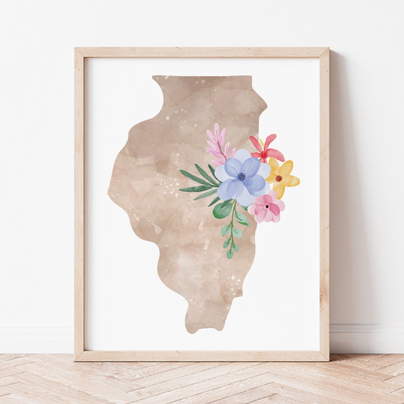 illinois wall art
