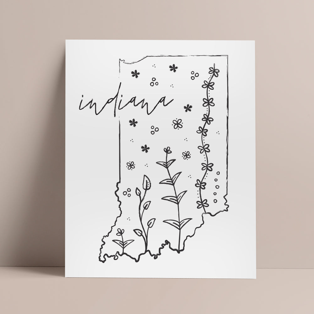 indiana wall art