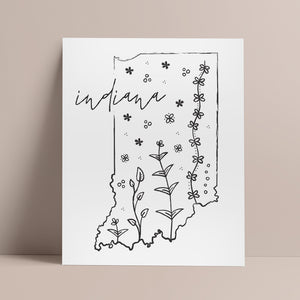 indiana wall art