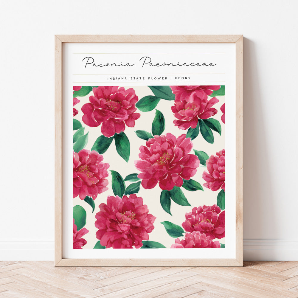 indiana state flower