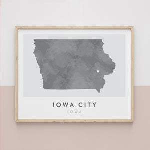 map of iowa city