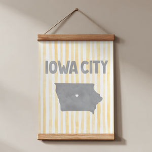 Iowa City, Iowa Poster