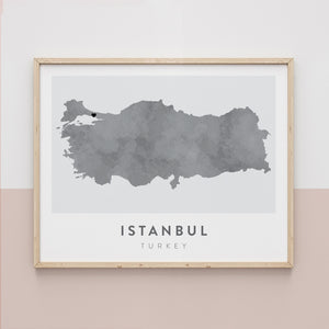 map of istanbul