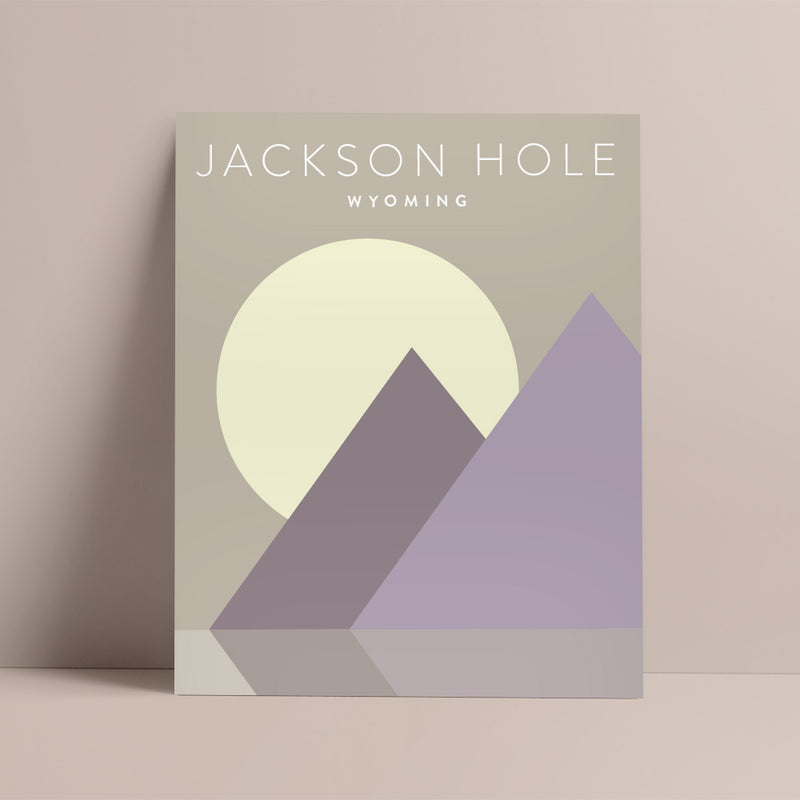 jackson hole wyoming poster