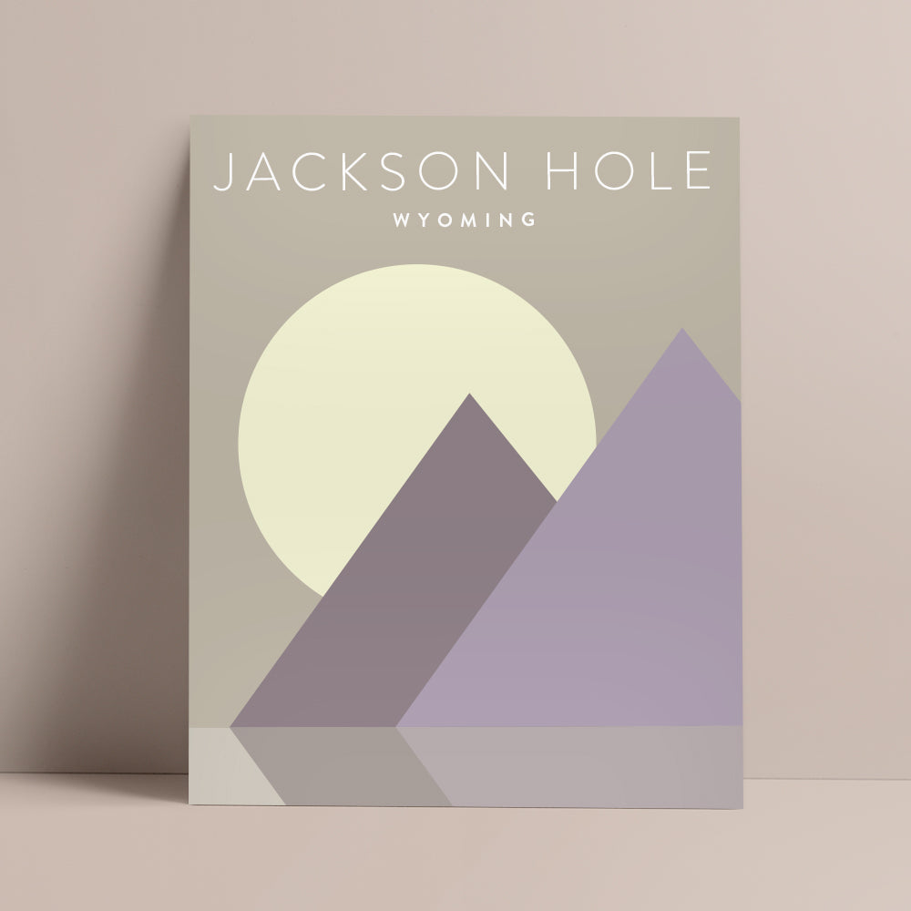 jackson hole wyoming poster
