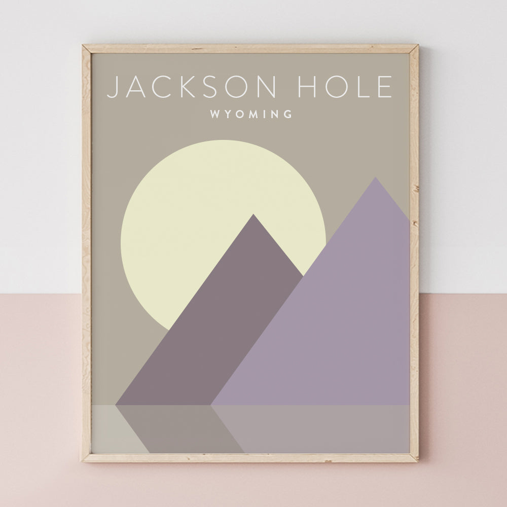 jackson hole wyoming poster