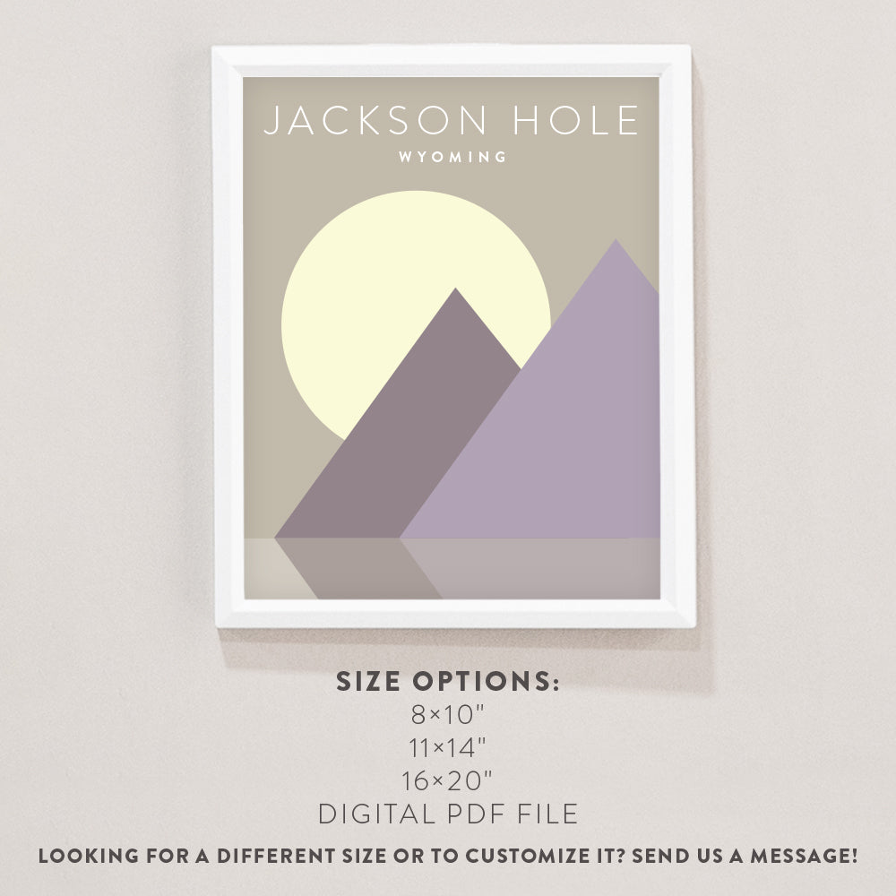 jackson hole poster