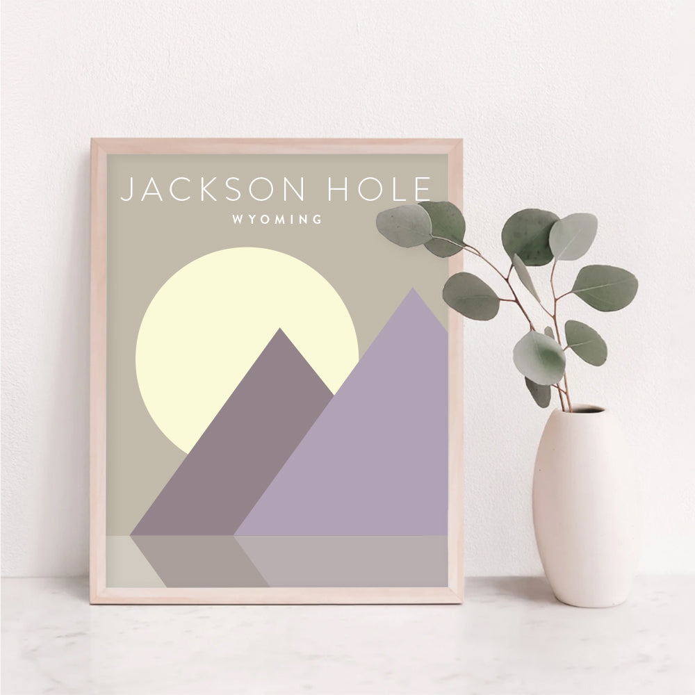 jackson hole wyoming poster