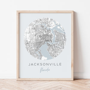 jacksonville florida map