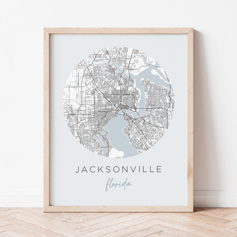 jacksonville florida map