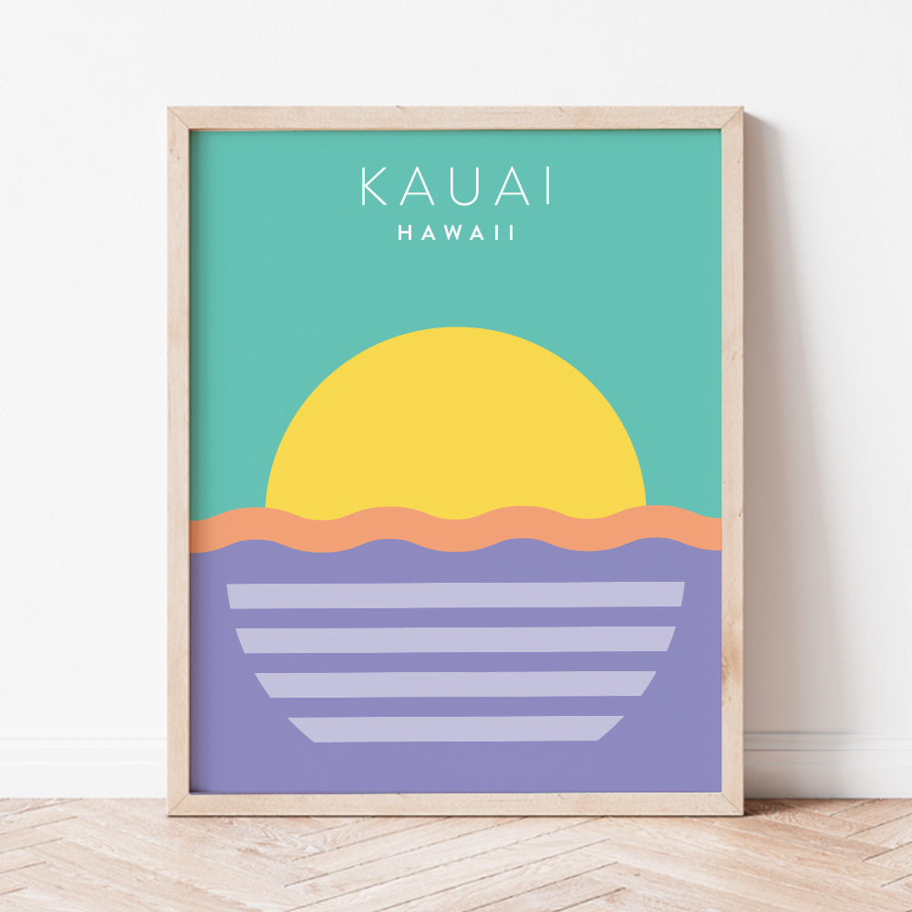 kauai hawaii poster