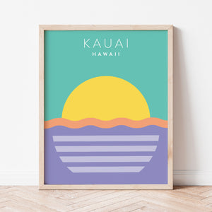 kauai hawaii poster
