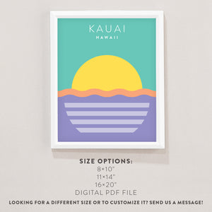 kauai poster