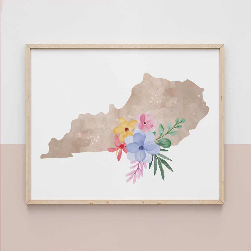 kentucky wall art