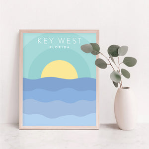 key west art print