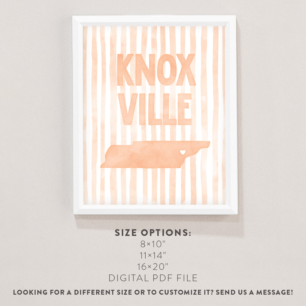 Knoxville, Tennessee Poster