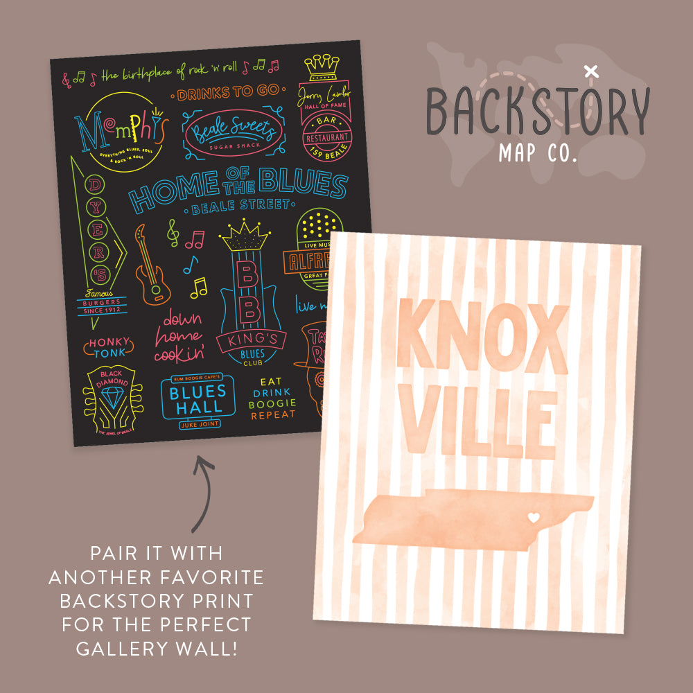 Knoxville, Tennessee Poster