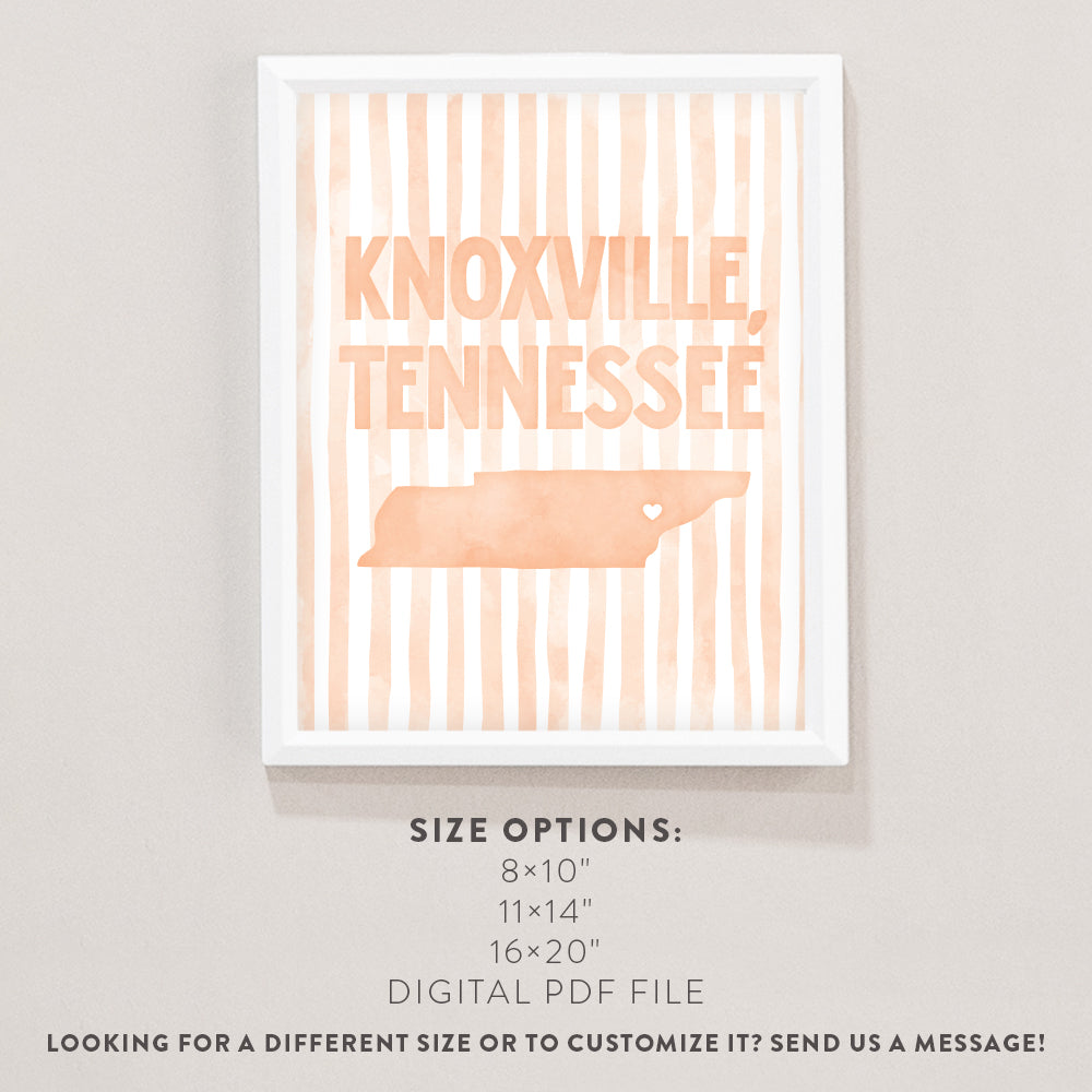 Knoxville, Tennessee Poster