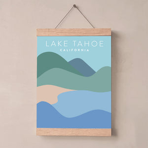lake tahoe wall art