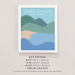 Load image into Gallery viewer, lake tahoe poster
