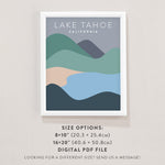 Load image into Gallery viewer, lake tahoe poster
