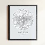 Load image into Gallery viewer, lansing map
