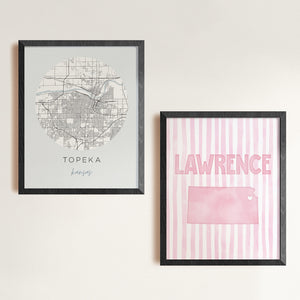 pink kansas poster