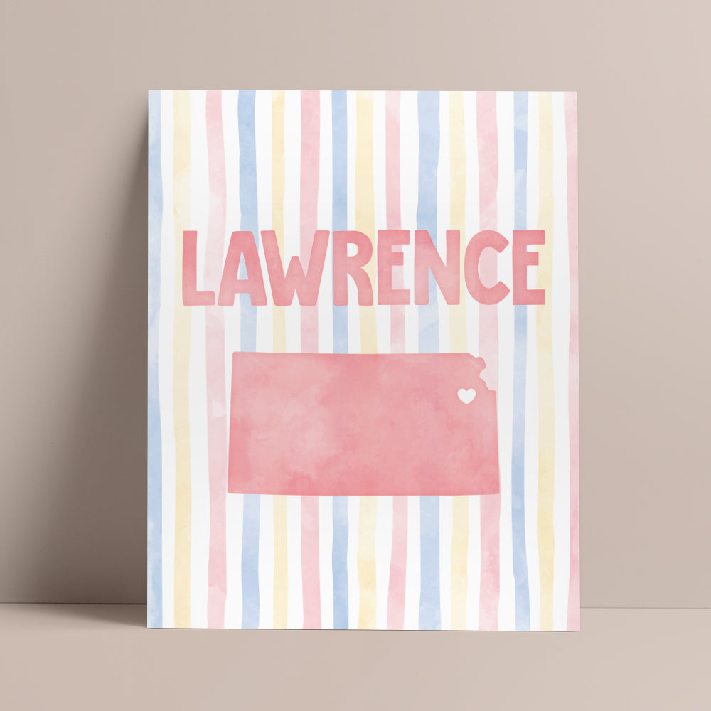 Lawrence, Kansas Poster
