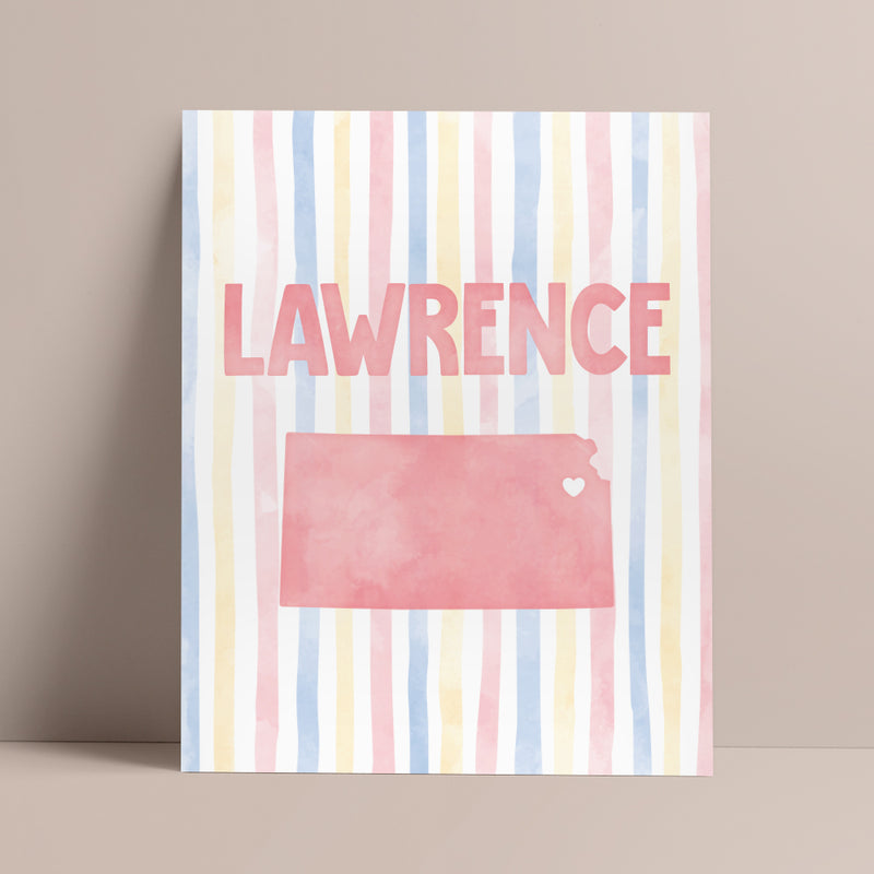 Lawrence, Kansas Poster