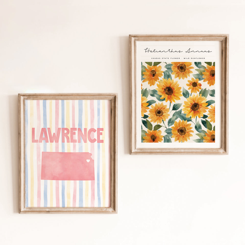 Lawrence, Kansas Poster