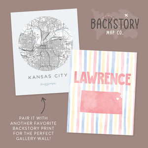 Lawrence, Kansas Poster