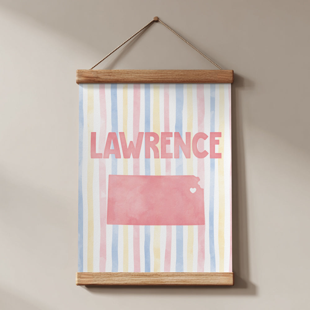 Lawrence, Kansas Poster