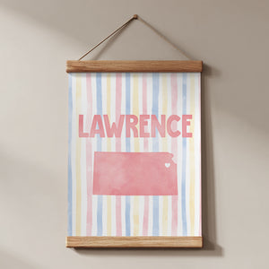 Lawrence, Kansas Poster