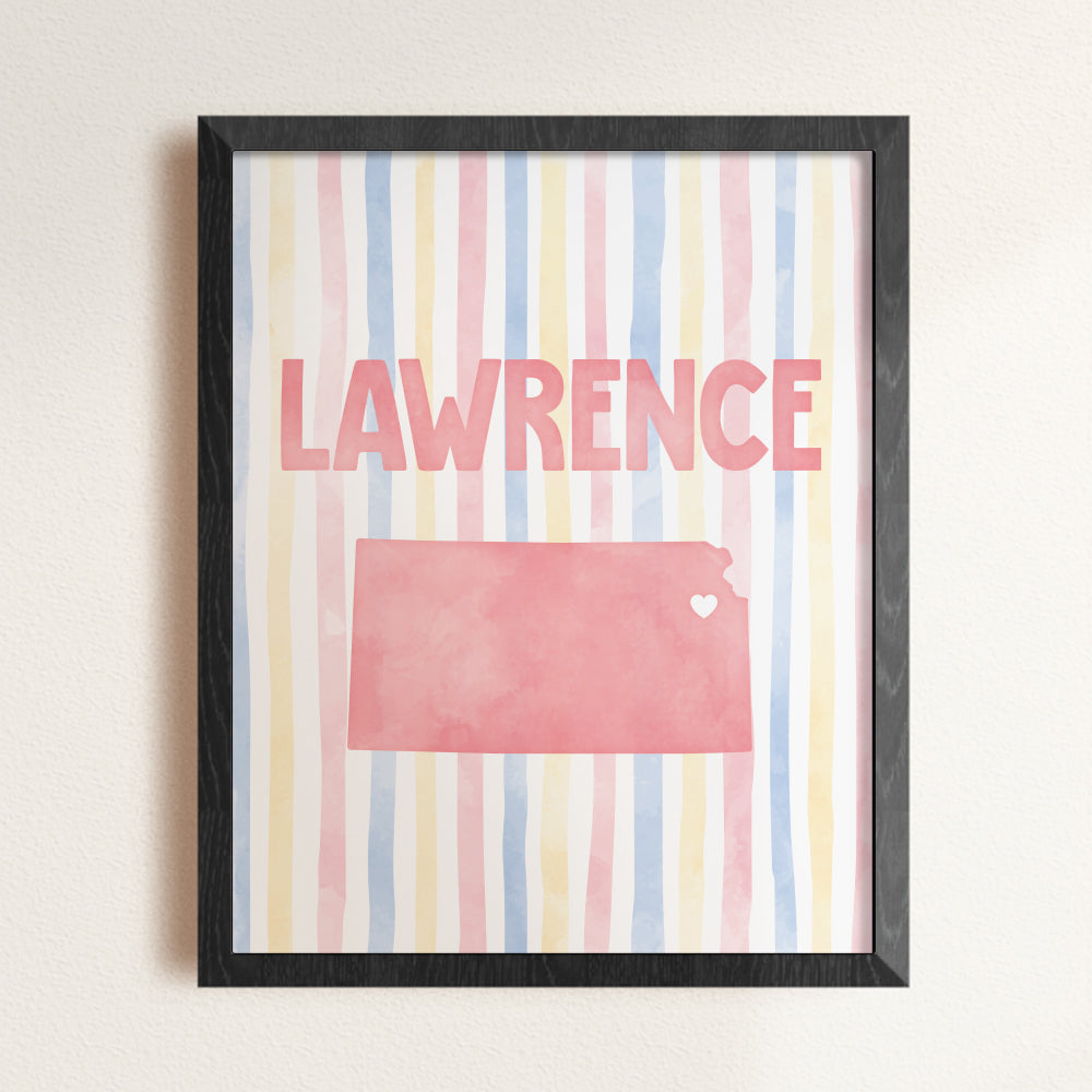 Lawrence, Kansas Poster