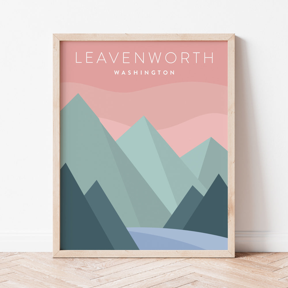 leavenworth washington poster