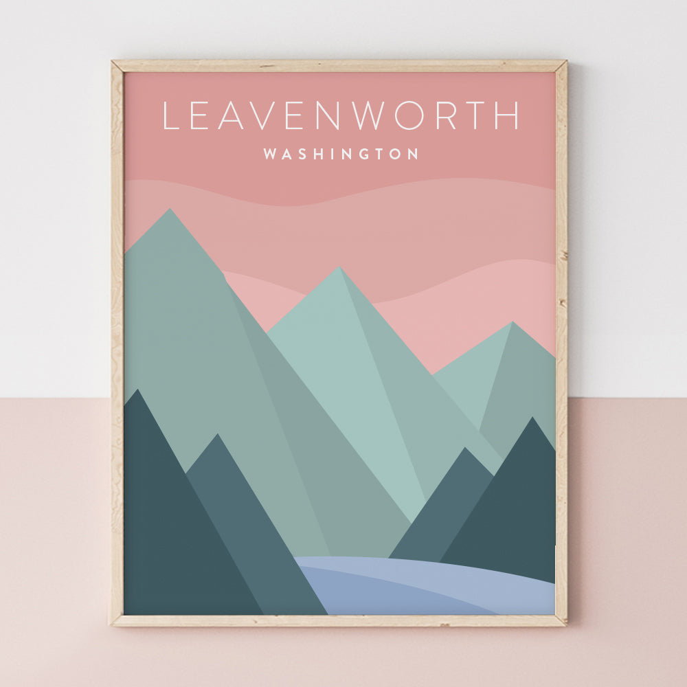 leavenworth washington poster