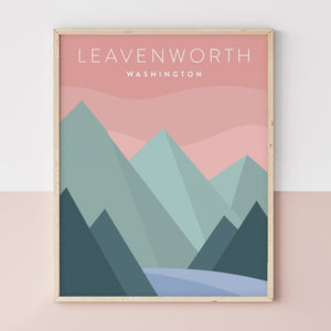 leavenworth washington poster