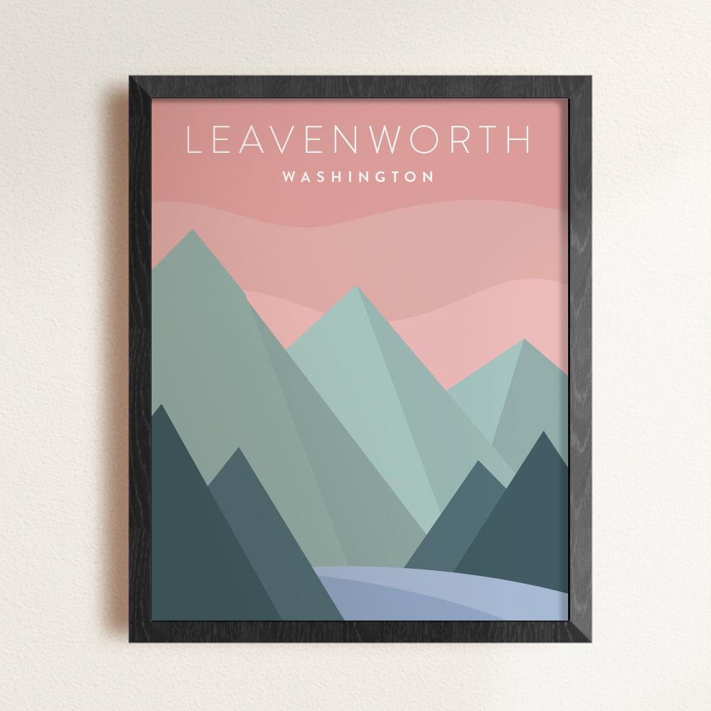 leavenworth washington poster