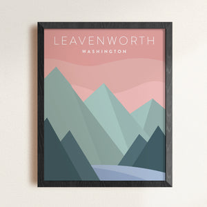 leavenworth washington poster