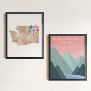 cute washington wall art